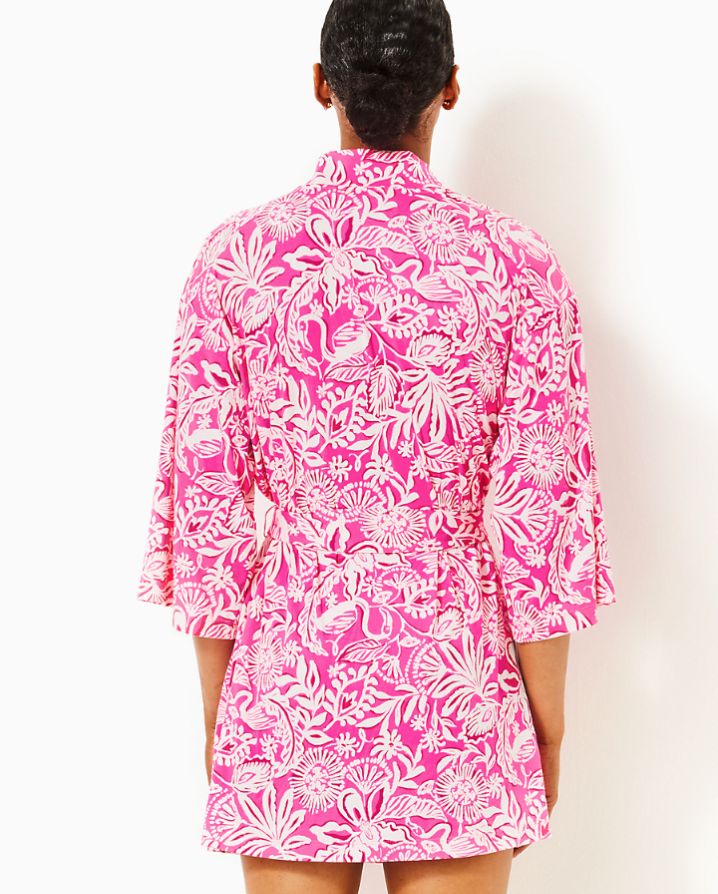 Dianne Printed Knit Robe